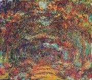 Claude Monet The rose way in Giverny oil on canvas